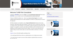 Desktop Screenshot of mdfilmconsultants.com